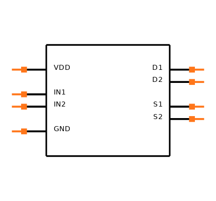 ADG722BRMZ-REEL7 Symbol