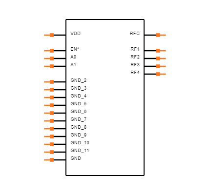 ADG904BRUZ Symbol