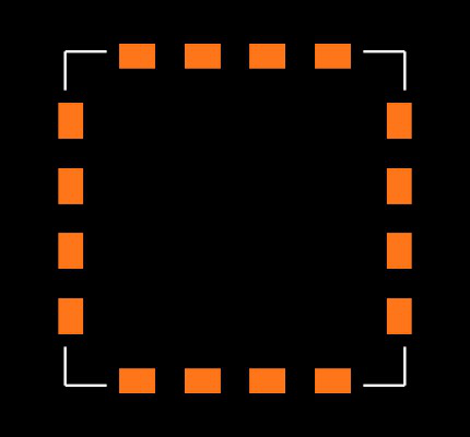 ADIS16209CCCZ Footprint