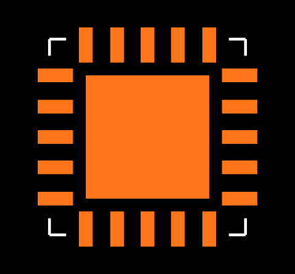 ADL5363ACPZ-R7 Footprint