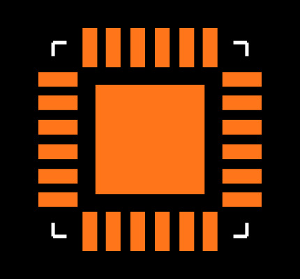 ADL5382ACPZ-R7 Footprint