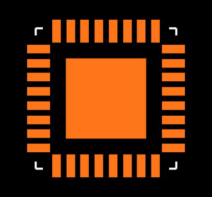 ADL5519ACPZ-R7 Footprint