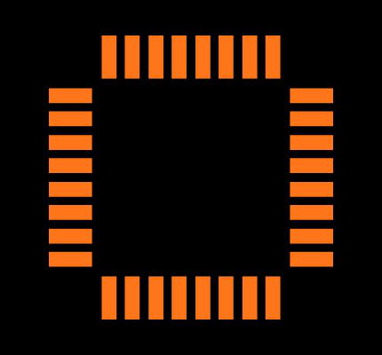 ADM1168ASTZ Footprint