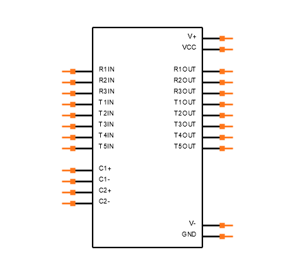 ADM207EARU Symbol