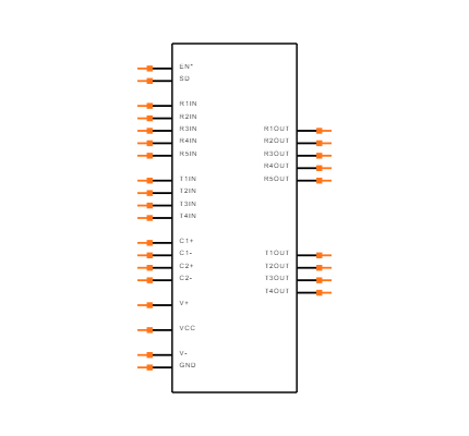 ADM213ARSZ Symbol