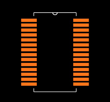 ADM213EARSZ Footprint