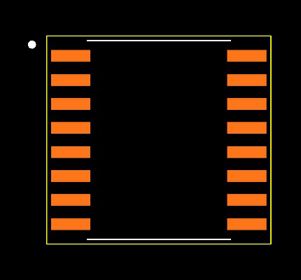 ADM232AARWZ Footprint