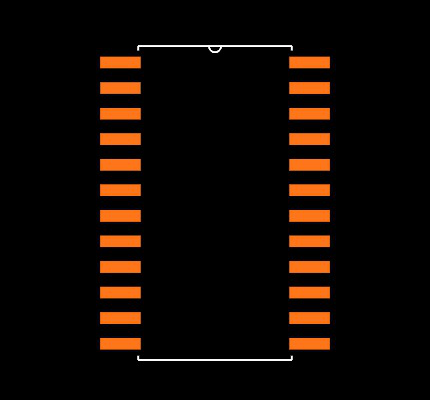 ADM238LARZ Footprint