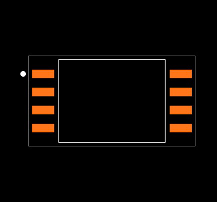 ADM3050EBRIZ-RL Footprint