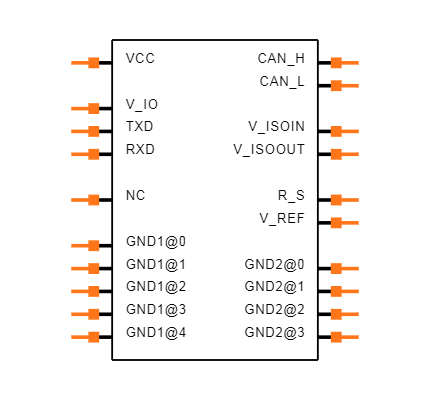 ADM3053 Symbol
