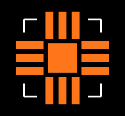 ADM3101EACPZ Footprint