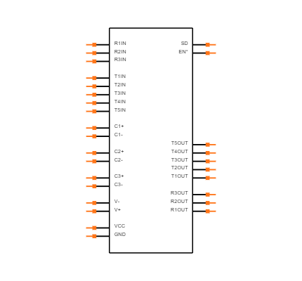 ADM3307EARU Symbol