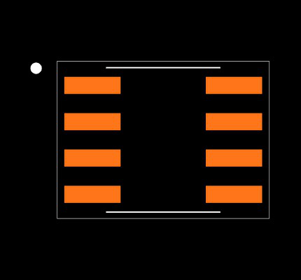 ADM487EARZ Footprint
