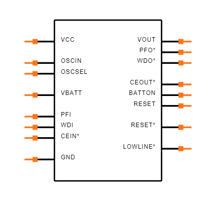 ADM691AARN Symbol