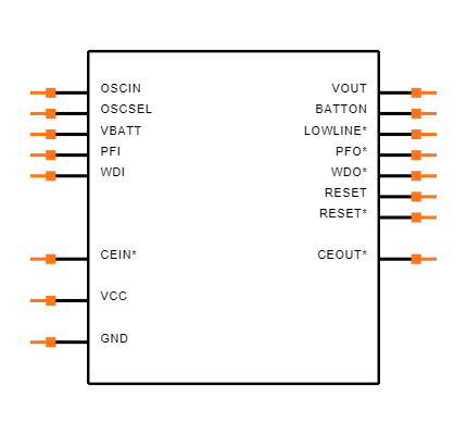 ADM691AARW Symbol