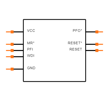 ADM707ARZ-REEL Symbol