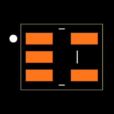 ADM8322WC46ARJZR7 Footprint