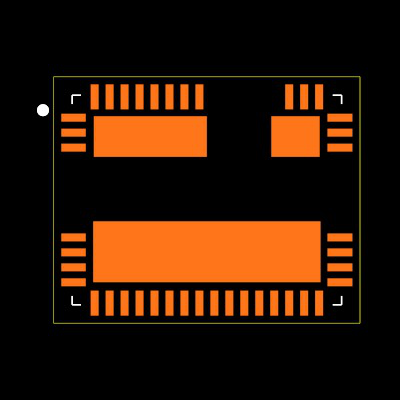 ADP1032ACPZ-3-R7 Footprint
