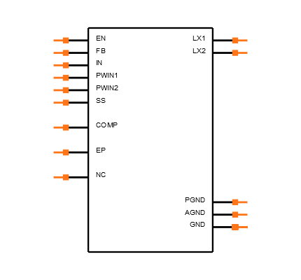 ADP2107ACPZ-R7 Symbol
