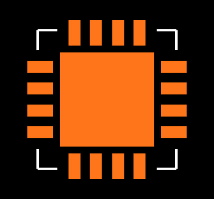 ADP2164ACPZ-1.5-R7 Footprint