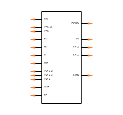 ADP2164ACPZ-2.5-R7 Symbol