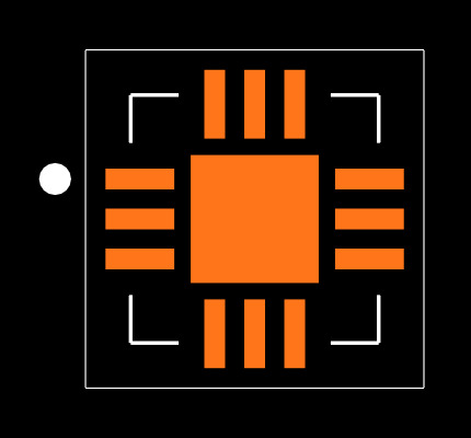 ADP2442ACPZ-R7 Footprint
