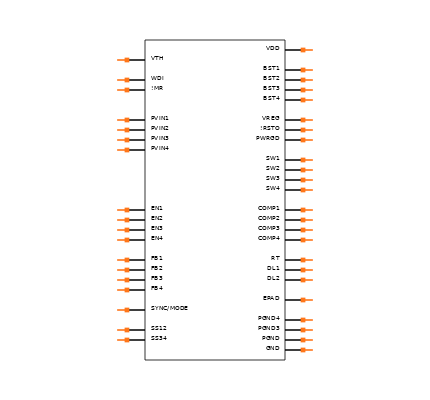 ADP5053ACPZ-R7 Symbol