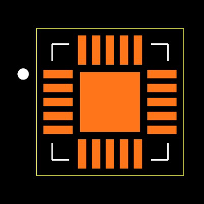 ADP5062ACPZ-2-R7 Footprint