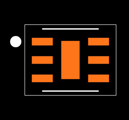 ADP7118ACPZN5.0-R7 Footprint