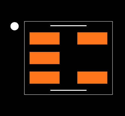 ADP7118AUJZ-5.0-R7 Footprint