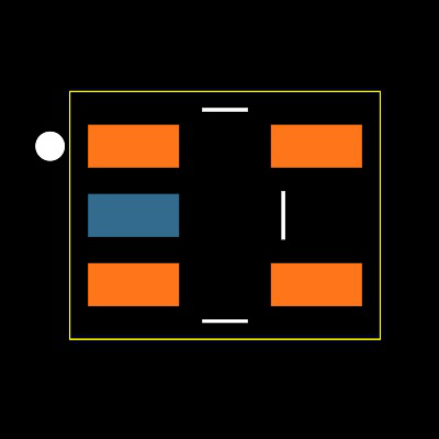 ADP7142AUJZ-5.0-R7 Footprint