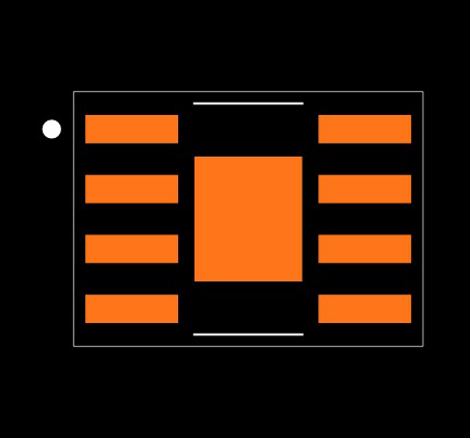 ADP7158ARDZ-1.8-R7 Footprint