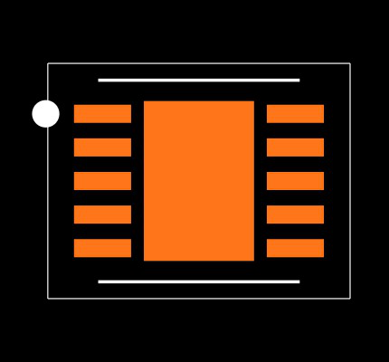 ADP7159ACPZ-01-R7 Footprint