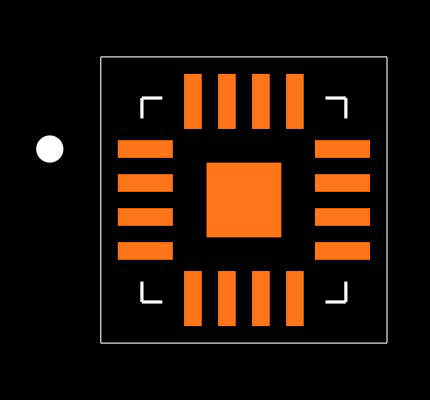 ADRF5019BCPZN Footprint