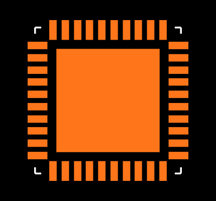 ADRF6601ACPZ-R7 Footprint