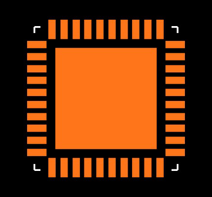 ADRF6604ACPZ-R7 Footprint