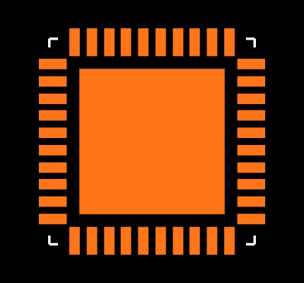ADRF6701ACPZ-R7 Footprint