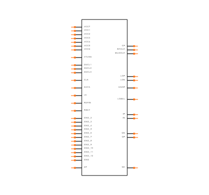 ADRF6701ACPZ-R7 Symbol