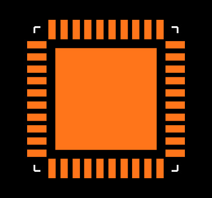 ADRF6801ACPZ-R7 Footprint