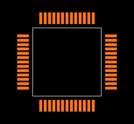 ADUC843BSZ62-3 Footprint
