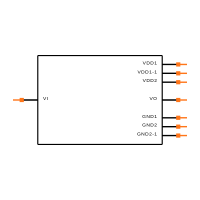 ADUM110N1BRZ Symbol