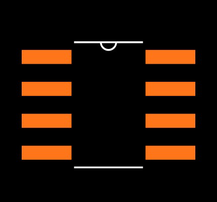 ADUM1200BRZ Footprint