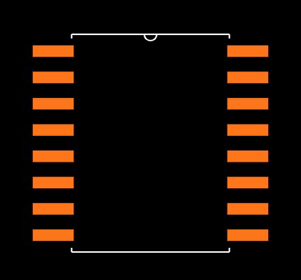 ADUM1300WSRWZ Footprint