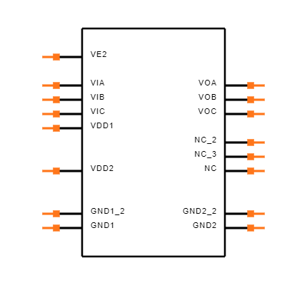 ADUM1300WSRWZ Symbol