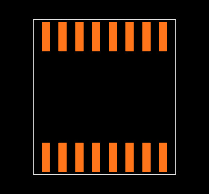 ADUM1400 Footprint