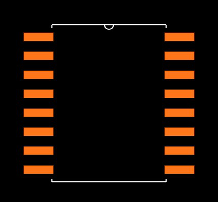 ADUM1401WTRWZ Footprint