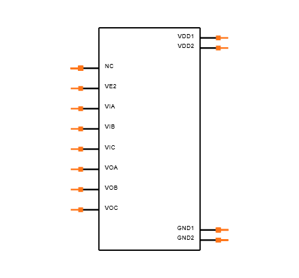 ADUM3300ARWZ Symbol