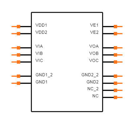 ADUM3301BRWZ Symbol