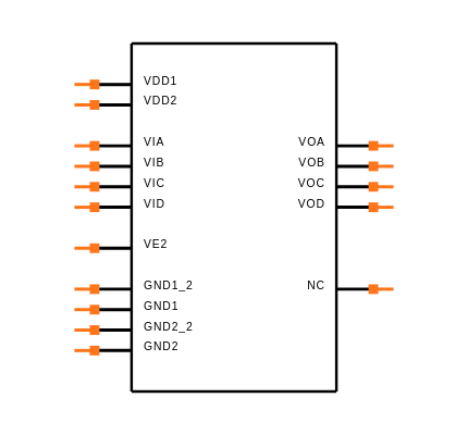 ADUM3400WARWZ-RL Symbol
