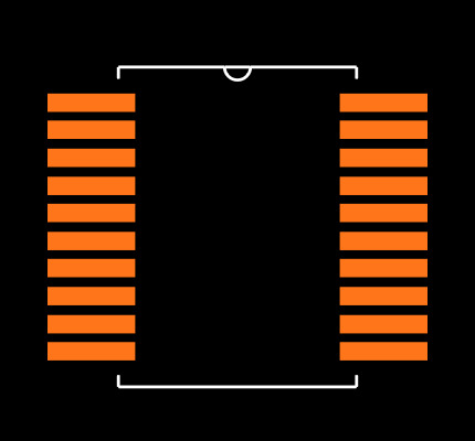 ADUM3470CRSZ Footprint